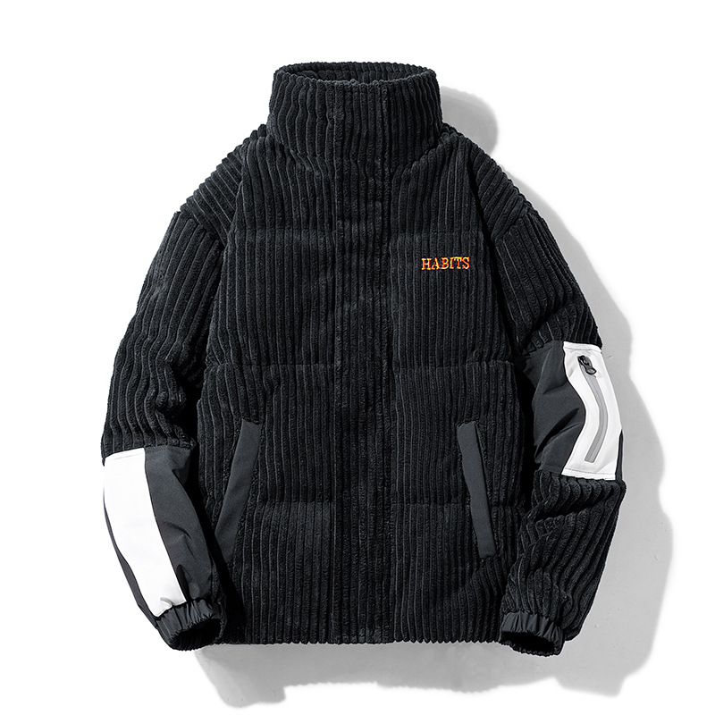 MAQVOB 高品質 EU US サイズの高級ストリートメン - Corduroy Jacket Men のレビューと価格
