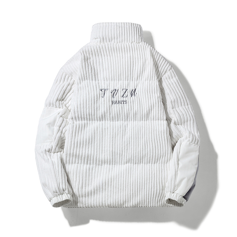 MAQVOB 高品質 EU US サイズの高級ストリートメン - Corduroy Jacket Men のレビューと価格