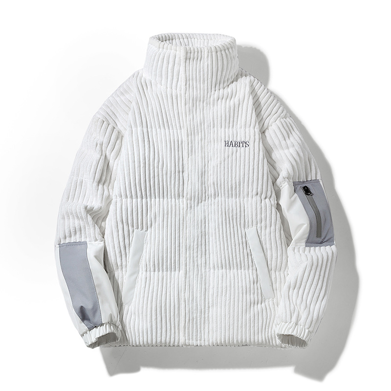 MAQVOB 高品質 EU US サイズの高級ストリートメン - Corduroy Jacket Men のレビューと価格