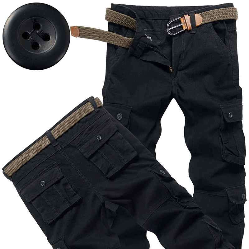 メンズタクティカルカーゴパンツ綿カジュアルアウトドアハイキン - Cargo Jogger Pants のレビューと価格