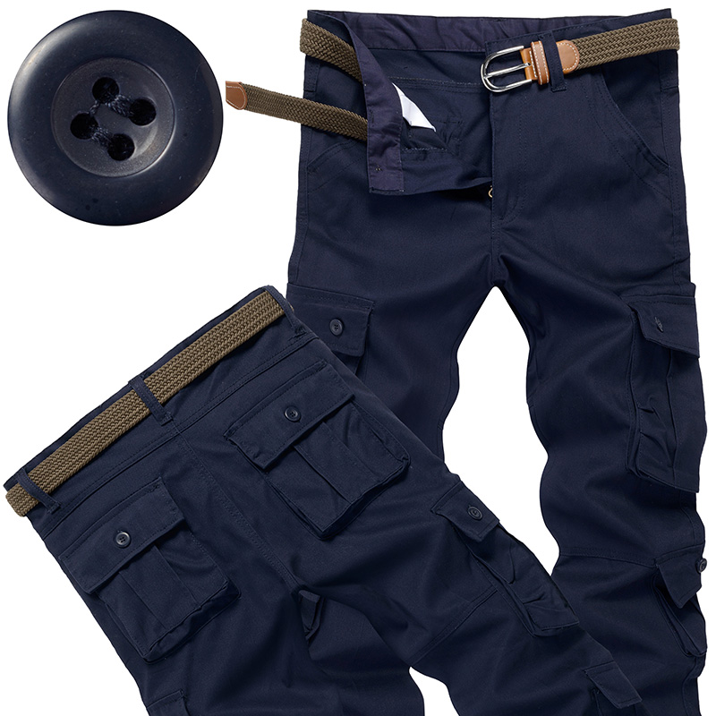 メンズタクティカルカーゴパンツ綿カジュアルアウトドアハイキン - Cargo Jogger Pants のレビューと価格