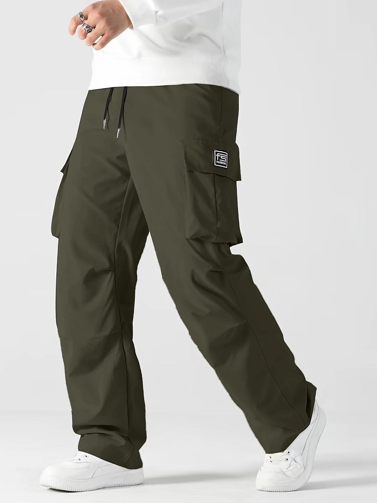 メンズカジュアルジョガーパンツ秋リラックスフィットカーゴパン - Cargo Jogger Pants のレビューと価格