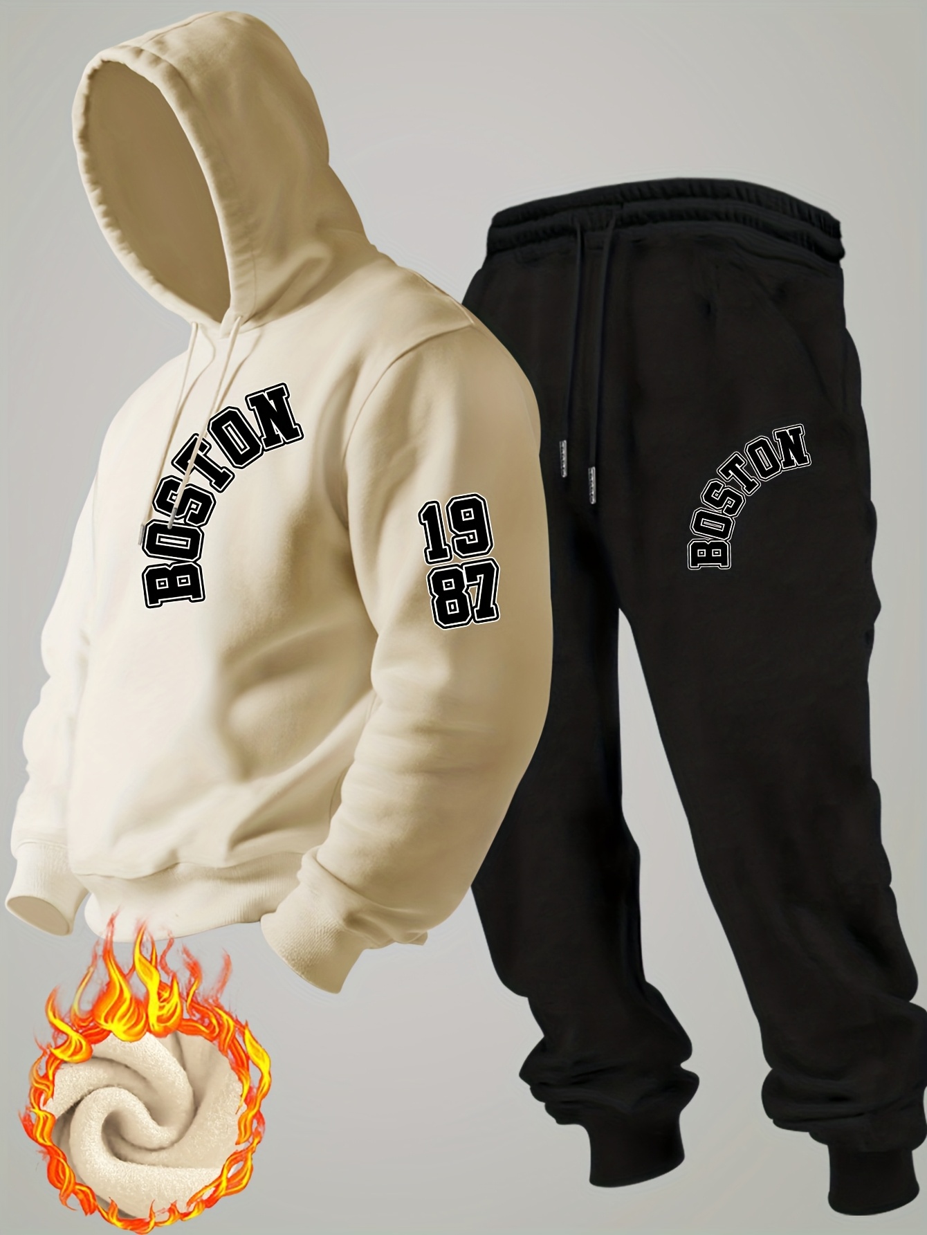 2026年新作 メンズ ウィンターフリース フーディートラッ - Mens Fashion Casual 2026 のレビューと価格