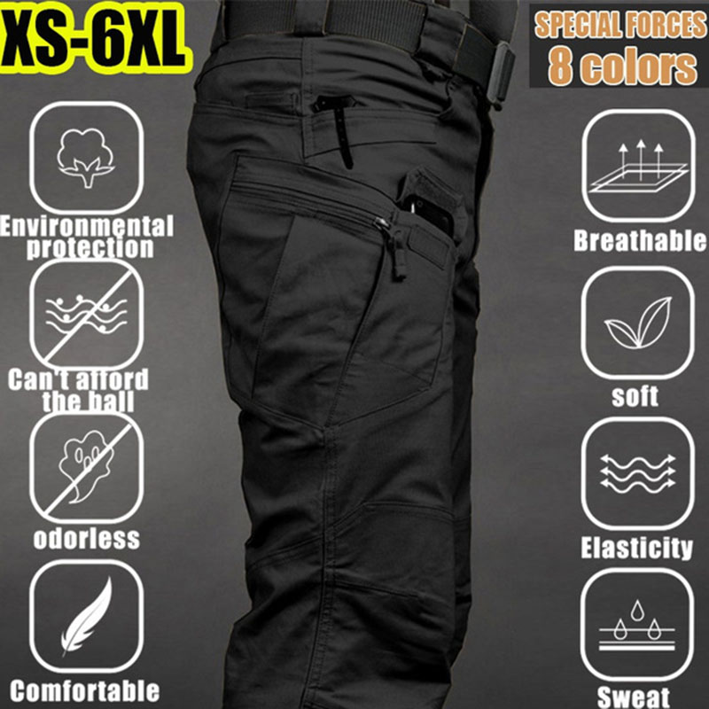 メンズタクティカルカーゴパンツ 6XL プラスサイズアウトド - Cargo Jogger Pants のレビューと価格